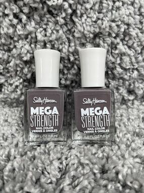 2x Sally Hansen Mega Strength Nail Polish #060 Here To Stay